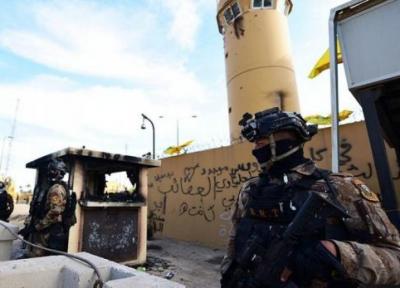 به صدا درآمدن آژیر خطر سفارت آمریکا در بغداد ، حمله به کاروان آمریکا در دیوانیه