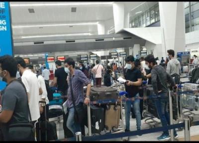 نخستین پرواز اضطراری بازگشت ایرانیان از هند
