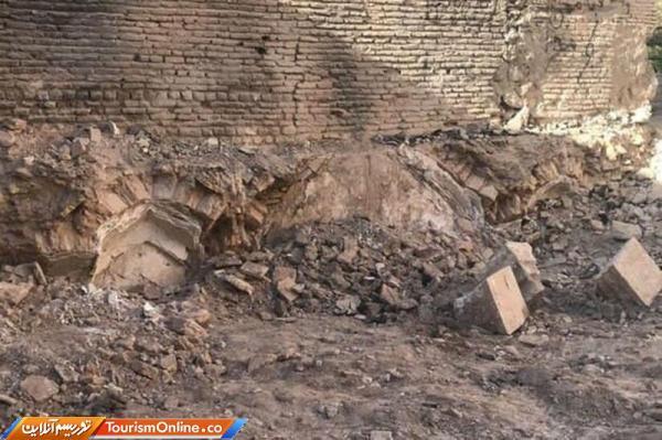 کشف یک سازه قدیمی در بافت تاریخی فرهنگی شهر شیراز