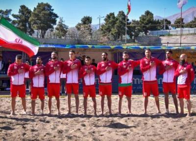 هندبال ساحلی ایران قهرمان آسیا شد
